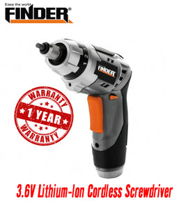 3.6V Lithium-lon Cordless Screwdriver