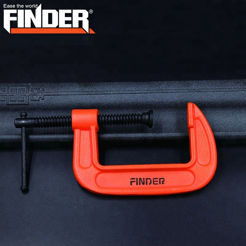 Drop forged scaffolding iron G-clamp in laboratory