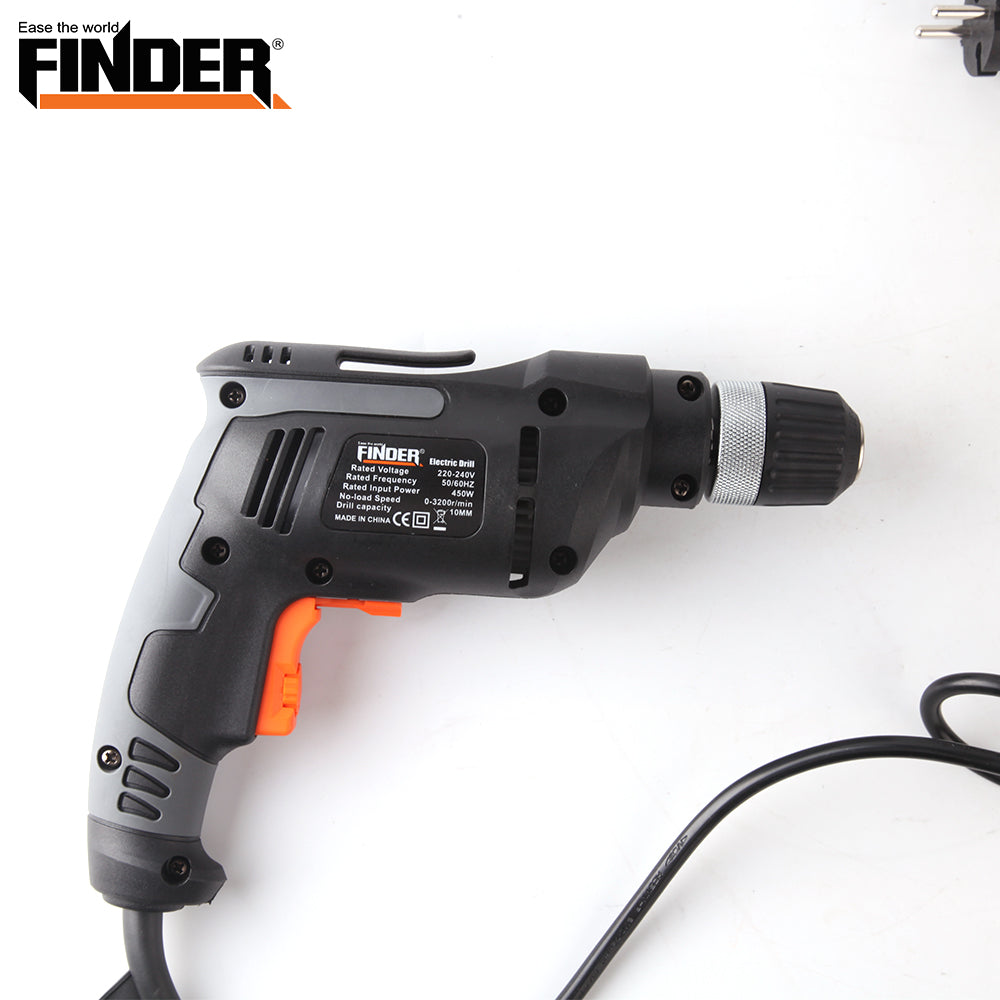 Lithium-Ion Corded Electric Drill with 10mm Drill Capacity 450W