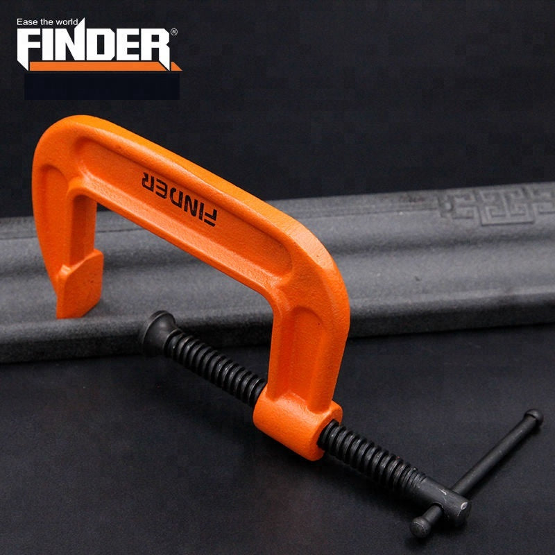 Drop forged scaffolding iron G-clamp in laboratory