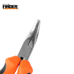 Mini 4.5 Inch Chrome vanadium polished Bent Nose Plier