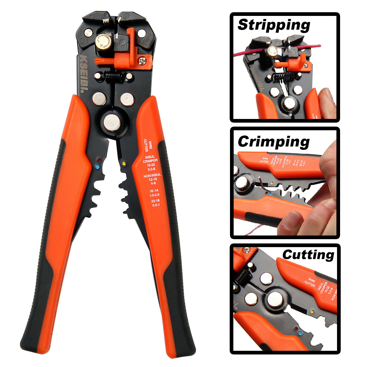 Automatic Multi function Wire Stripper Cable Cutting Pliers