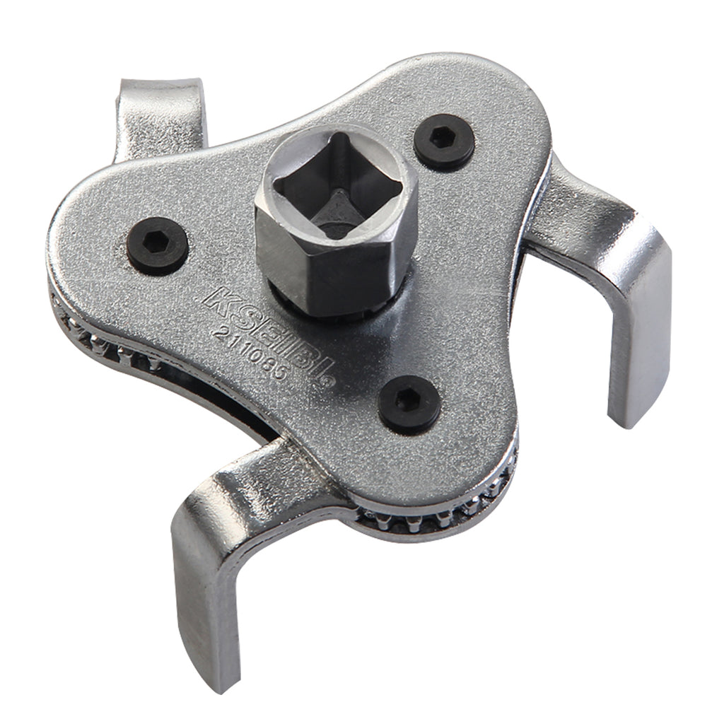 Adjustable Capacity Three Leg Oil Filter Spanner Wrench