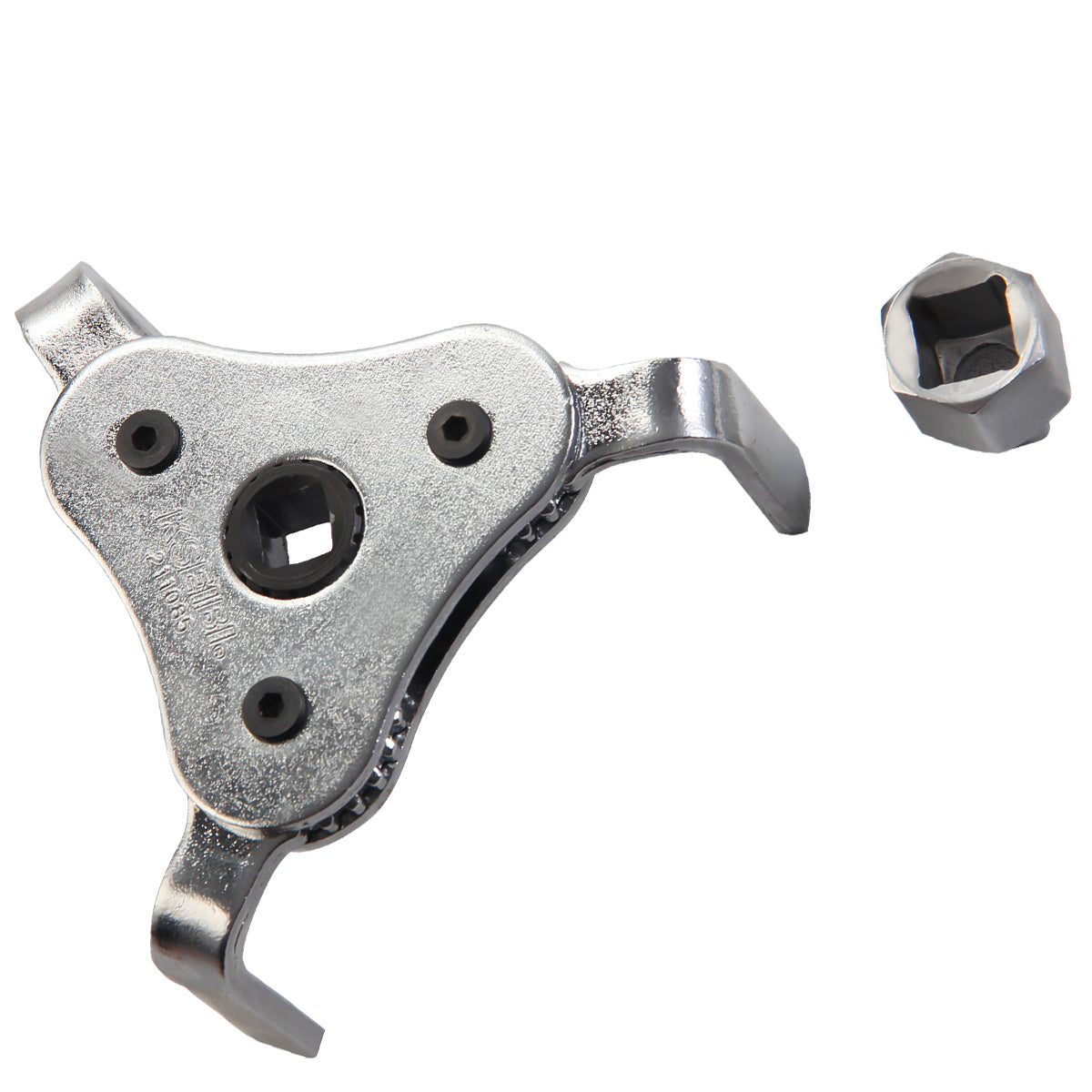 Adjustable Capacity Three Leg Oil Filter Spanner Wrench