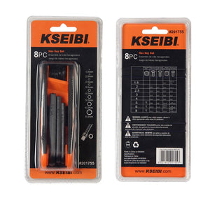 Professional CRV Folding Hex Key Allen Wrench Set