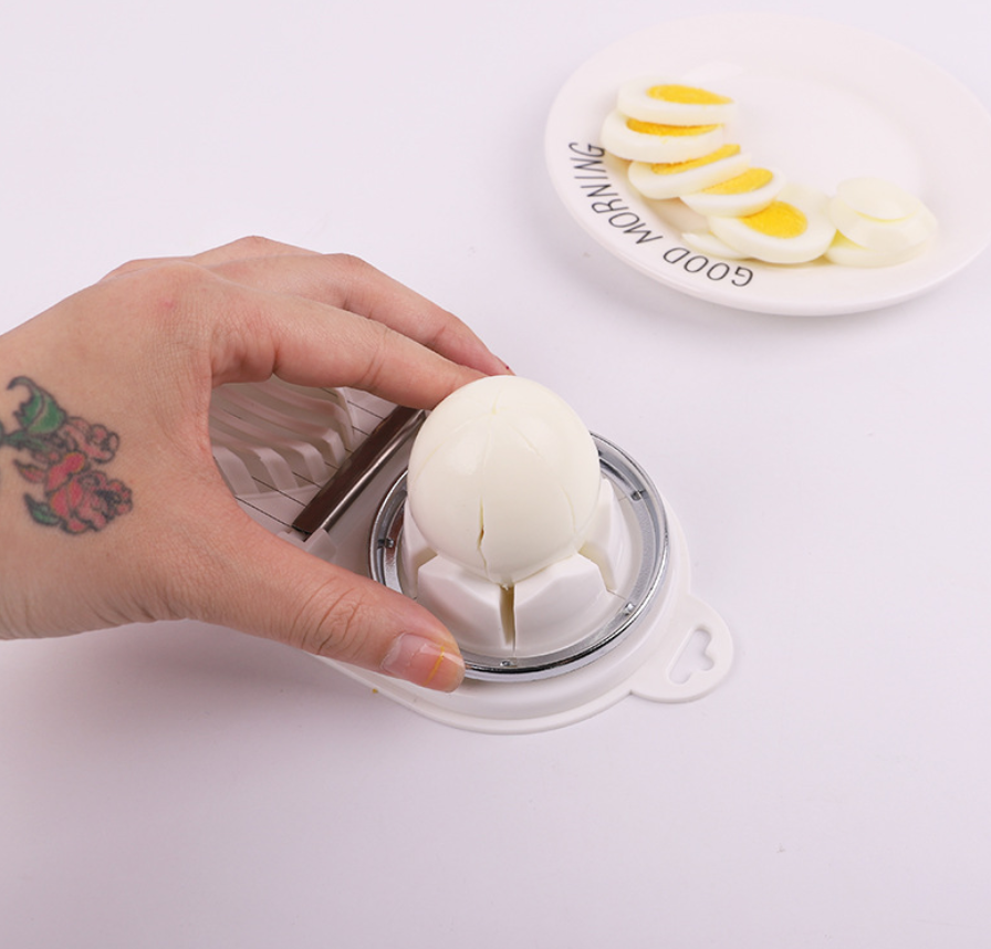 Japan Egg cutter cut egg god stainless steel pine egg slice rafter cut egg cut egg
