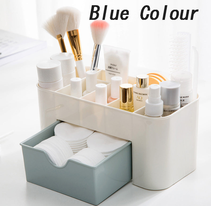 Plastic Cosmetic Storage Box & Drawer