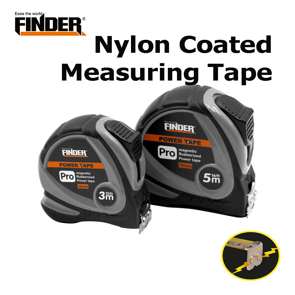 High Quality Magnetic Measuring Tape PP+TPR steel buckle with Flexome goma